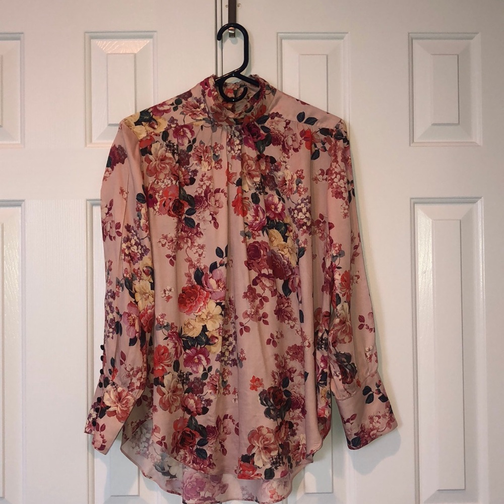 Zara Floral Blouse